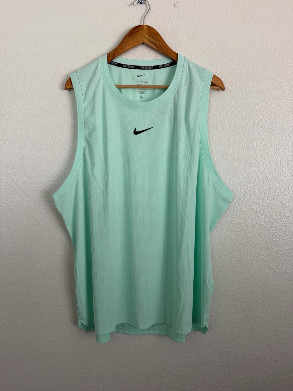 Nike Court Slam ADV Tennis Tank Top Carlos Alcaraz US Open HM6724 Men’s Size 2XL